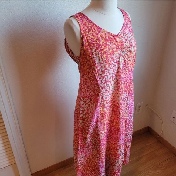 J. Jill Floral Midi Dress - Picture 2 of 8